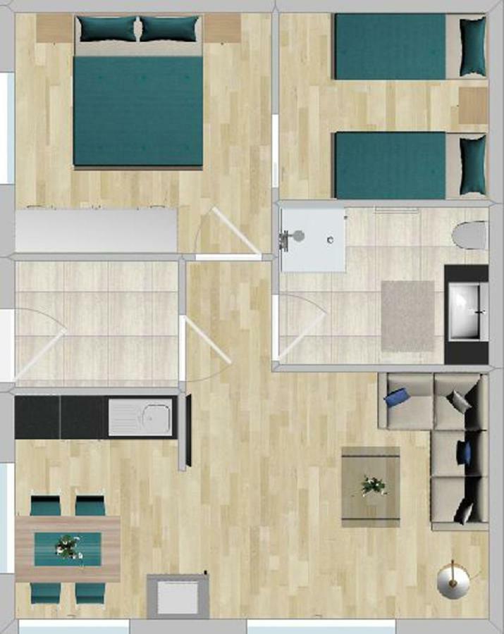 Appartement De Martin Aurach bei Kitzbuehel Buitenkant foto